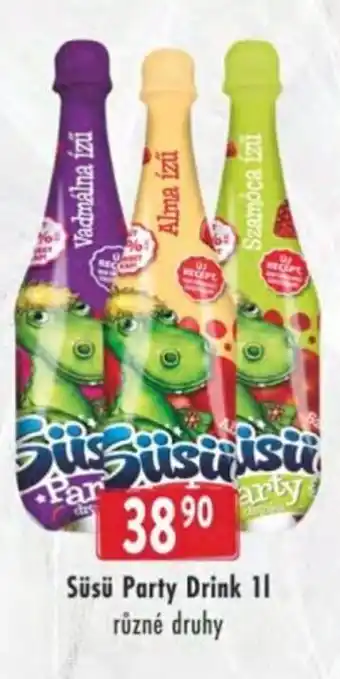 Astur&Qanto Süsü Party Drink nabídka