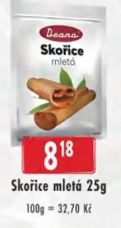 Astur&Qanto Deana Skořice mletá nabídka