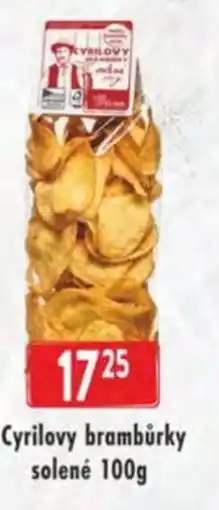 Astur&Qanto Cyrilovy brambůrky solené nabídka