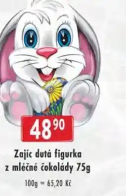 Astur&Qanto Zajíc dutá figurka z mléčné čokolády nabídka