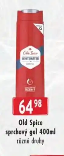 Astur&Qanto Old Spice sprchový gel nabídka