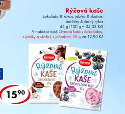 CBA Rýžová kaše nabídka