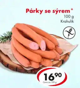 CBA Párky se sýrem nabídka