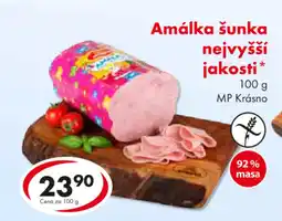 CBA Amálka šunka nejvyšší jakosti nabídka