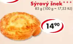 CBA Sýrový šnek nabídka