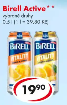 CBA Birell Active nabídka