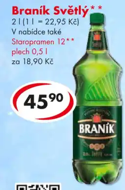 CBA Braník Světlý nabídka