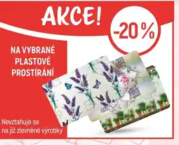 Globus Na vybrané plastové prostírání nabídka