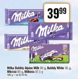 TEMPO Milka Bubbly nabídka