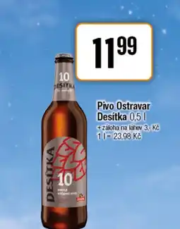 TEMPO Pivo Ostravar Desítka nabídka