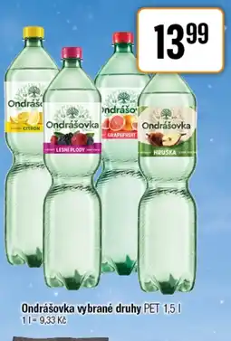 TEMPO Ondrášovka nabídka