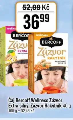 TEMPO Čaj Bercoff Wellness Zázvor Extra silný, Zázvor Rakytník nabídka