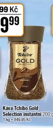 TEMPO Káva Tchibo Gold Selection instantní nabídka