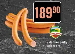 TEMPO Videňské párky nabídka