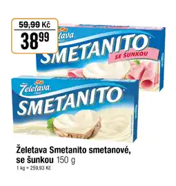 TEMPO Želetava Smetanito smetanové, se šunkou nabídka