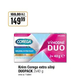 TEMPO Krém Corega extra silný Duopack nabídka