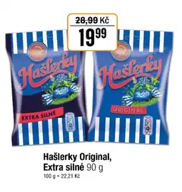 TEMPO Hašlerky Original, Extra silné nabídka