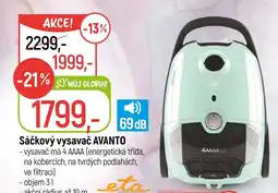 Globus Sáčkový vysavač AVANTO nabídka