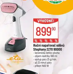 Globus Ruční napařovač oděvů Stephany 2270 90000 nabídka