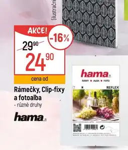 Globus Rámečky, Clip-fixy a fotoalba nabídka