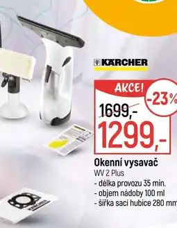 Globus KÄRCHER Okenní vysavač nabídka
