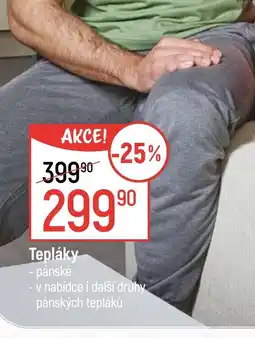 Globus Tepláky nabídka