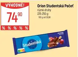 Globus Orion Studentská Pečeť nabídka