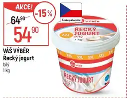 Globus VÁŠ VÝBĚR Řecký jogurt nabídka