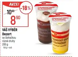 Globus VÁŠ VÝBĚR Dezert nabídka