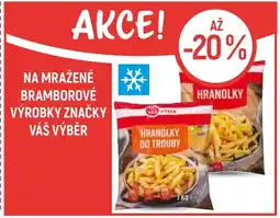 Globus Na mražené bramborové výrobky značky Váš Výběr nabídka