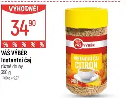 Globus VÁŠ VÝBĚR Instantní čaj nabídka