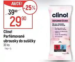 Globus Clino! Parfémované ubrousky do sušičky nabídka