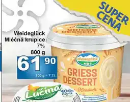 Jip Weideglück Mléčná krupice 7% nabídka