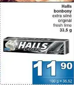 Jip Halls bonbony extra silné original fresh lime nabídka