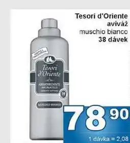 Jip Tesori d'Oriente aviváž muschio bianco 38 dávek nabídka