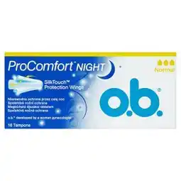 Jip O.B. ProComfort Night tampóny normal 16 ks nabídka