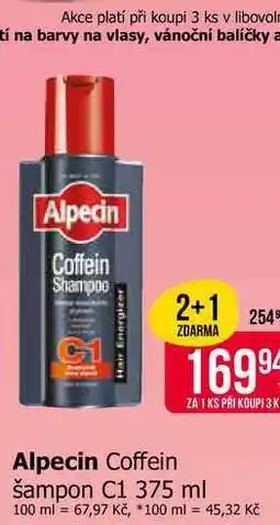 Teta Alpecin Coffein Shampoo C1 nabídka