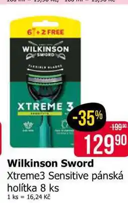 Teta Wilkinson Sword Xtreme3 Sensitive pánská holítka 8 ks nabídka