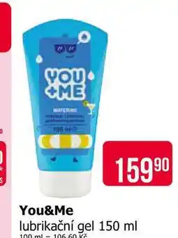 Teta You&Me lubrikační gel nabídka