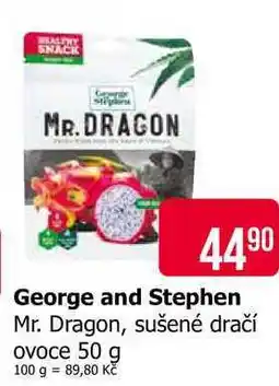 Teta George and Stephen Mr. Dragon, sušené dračí ovoce nabídka