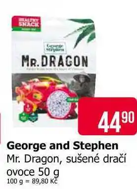 Teta George and Stephen Mr. Dragon, sušené dračí ovoce nabídka