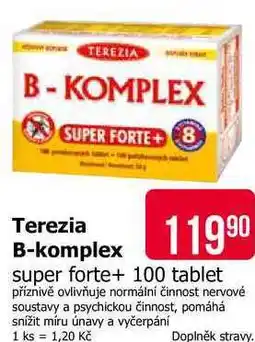 Teta Terezia B-komplex super forte+ 100 tablet nabídka