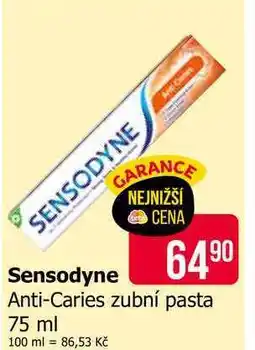 Teta Sensodyne Anti-Caries zubní pasta nabídka