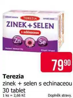 Teta Terezia echinaceo zinek+selen s echinaceou 30 tablet nabídka