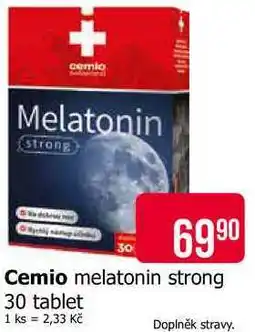 Teta Cemio melatonin strong 30 tablet nabídka