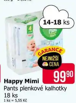 Teta Happy Mimi Pants plenkové kalhotky 18 ks nabídka