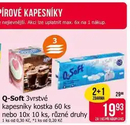 Teta QSoft kapesníky kostka 60 ks nabídka