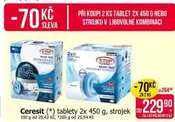Teta Ceresit Stop Vlhkosti Aero 360° náhradní tablety 2 x 450g, strojek nabídka