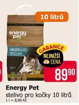 Teta Energy Pet stelivo pro kočky 10 litrů nabídka