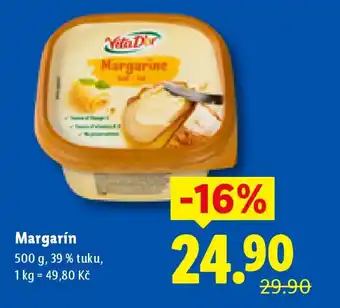 Lidl Margarín nabídka